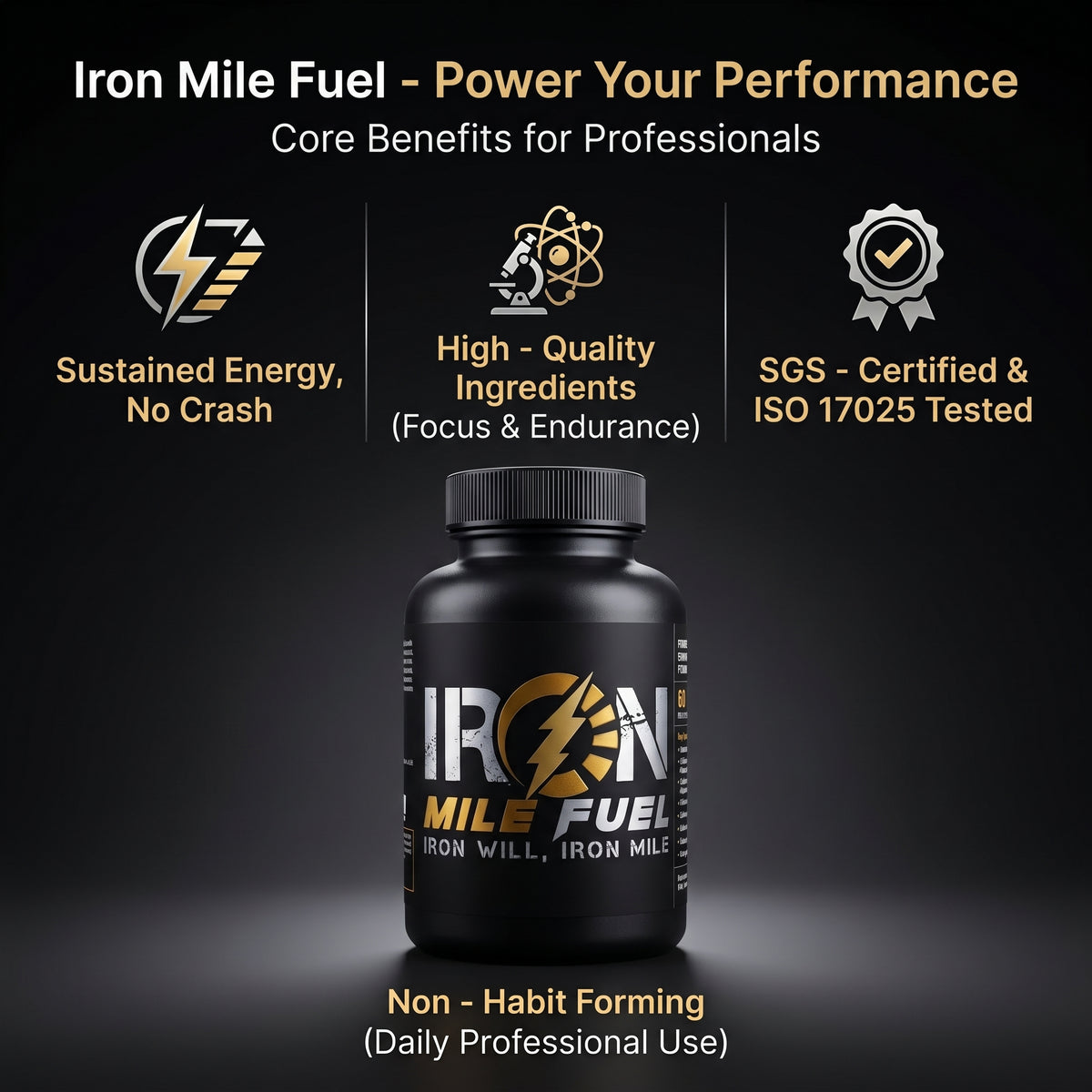 Iron Mile Fuel Energy Gummy